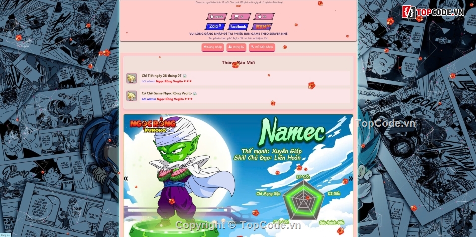 game ngọc rồng online,source game ngọc rồng,game ngọc rồng